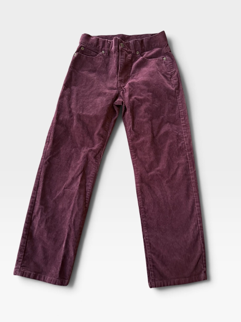 Janie & Jack Purple Grape Corduroy Pants Straight Classic Preppy Holiday Boys 7